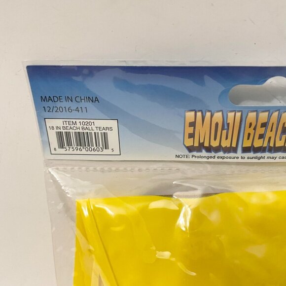 Emoji Beach Ball and Gigantic Inflatable Sport Ball - Picture 10 of 14